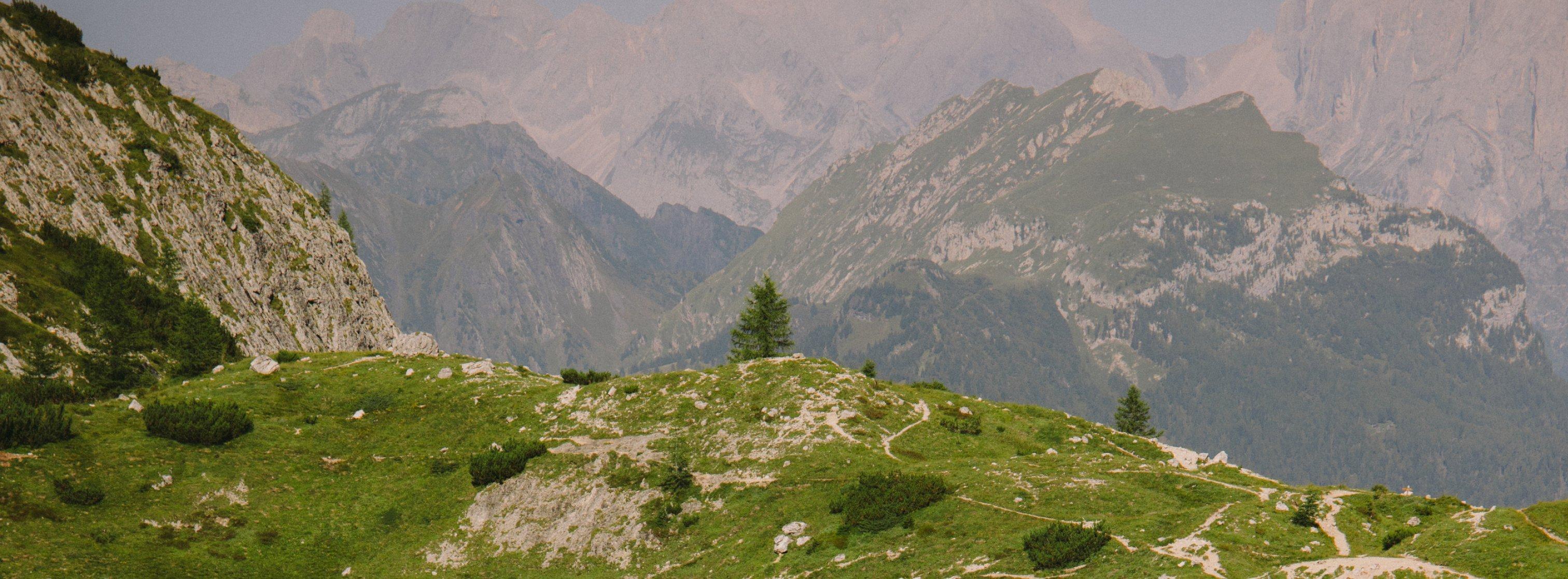 Mountain landscape.