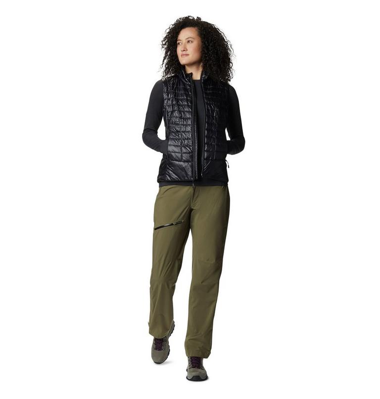Women's Stretch Ozonic Pant, Color: Light Army, image 4