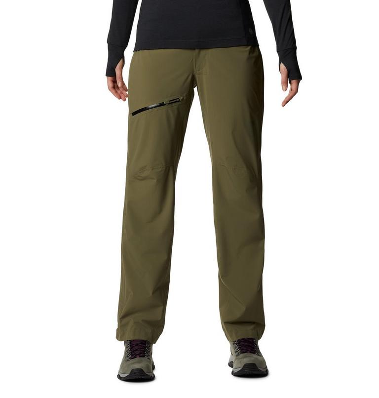 Women's Stretch Ozonic Pant, Color: Light Army, image 1