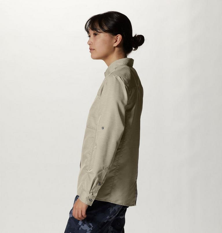 Women's Canyon Long Sleeve Shirt, Color: Khaki, image 3