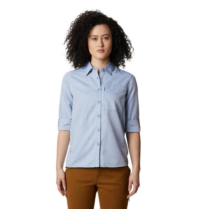 Chemise à manches longues Canyon Femme, Color: Deep Lake, image 6