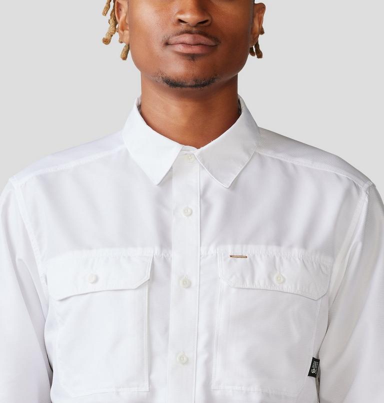 Chemise à manches longues Canyon Homme, Color: White, image 4