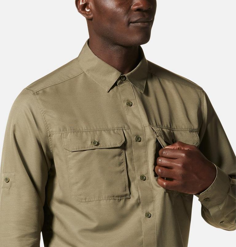 Chemise à manches longues Canyon Homme, Color: Stone Green, image 4