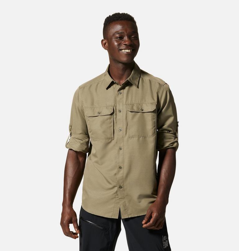 Chemise à manches longues Canyon Homme, Color: Stone Green, image 7