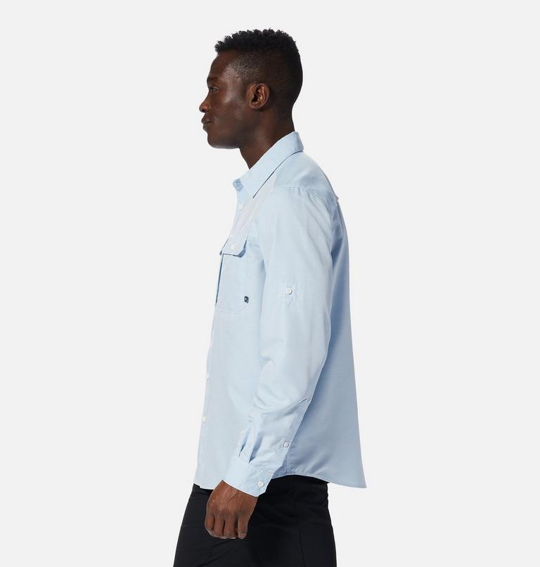 Chemise à manches longues Canyon Homme, Color: Blue Chambray, image 3