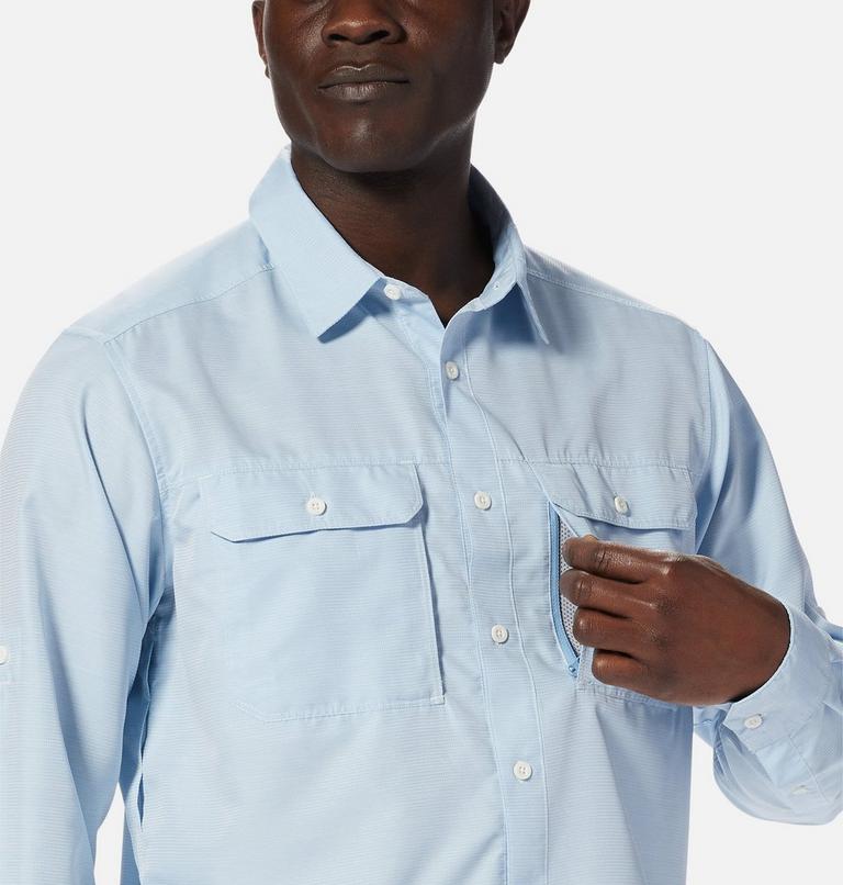 Chemise à manches longues Canyon Homme, Color: Blue Chambray, image 6