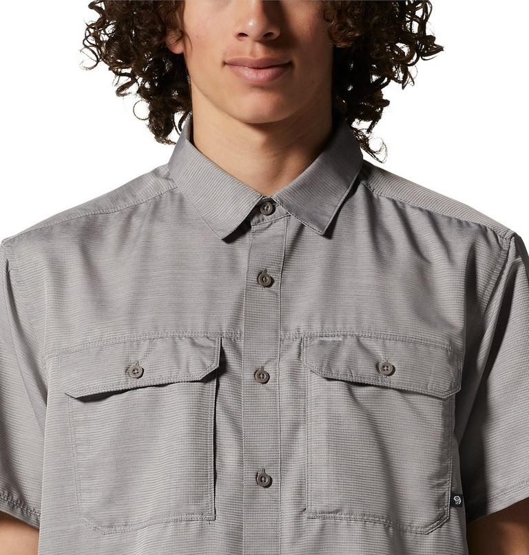 Men's Canyon Short Sleeve Shirt, Color: Manta Grey, image 4