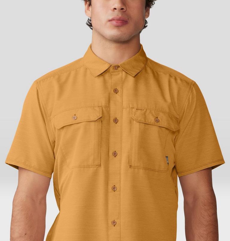 Men's Canyon Short Sleeve Shirt, Color: Copper Clay, image 4