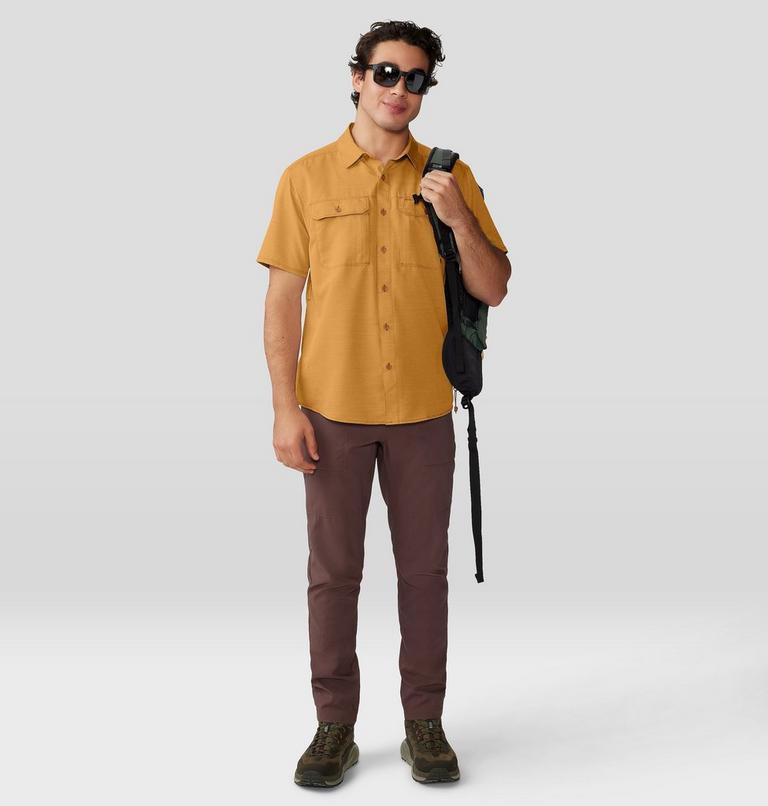 Men's Canyon Short Sleeve Shirt, Color: Copper Clay, image 7