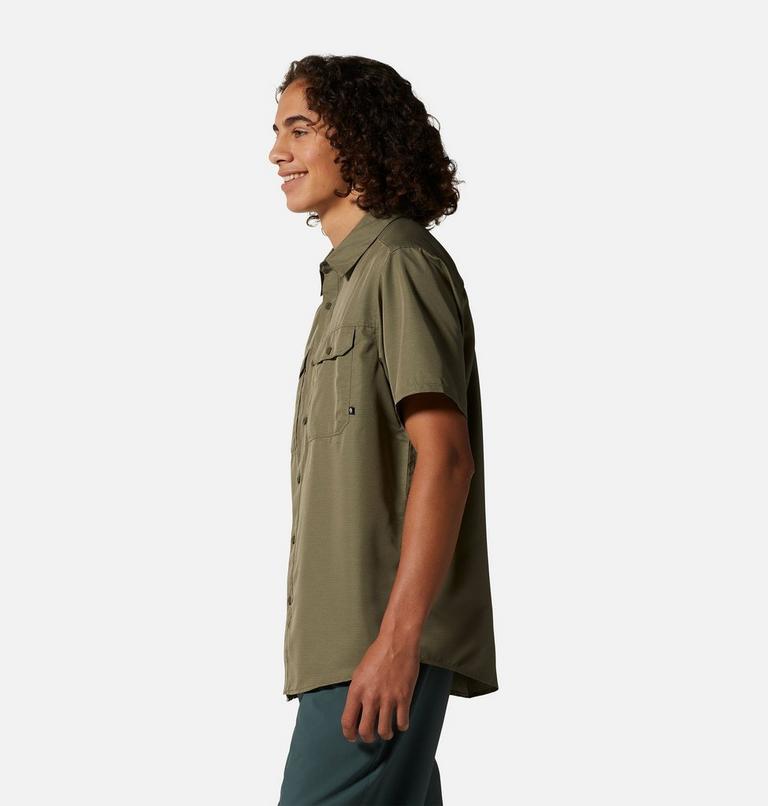 Men's Canyon Short Sleeve Shirt, Color: Stone Green, image 3