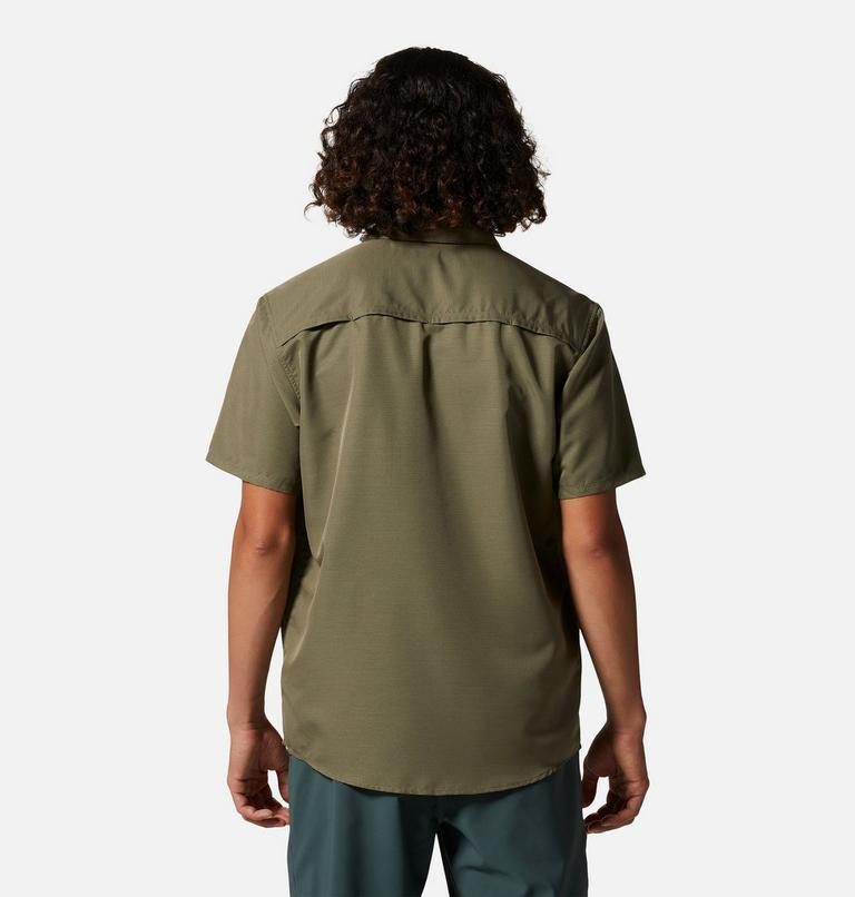 Men's Canyon Short Sleeve Shirt, Color: Stone Green, image 2