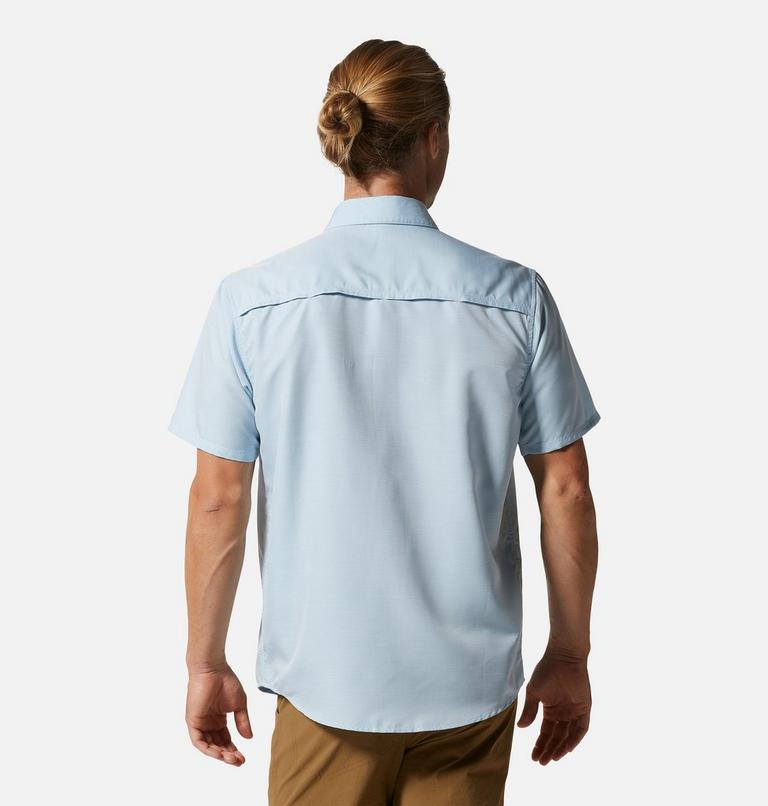 Men's Canyon Short Sleeve Shirt, Color: Blue Chambray, image 2