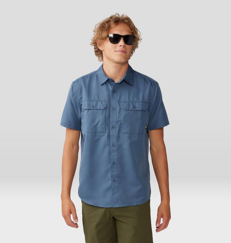 Men's Canyon Short Sleeve Shirt, Color: Zinc, image 6