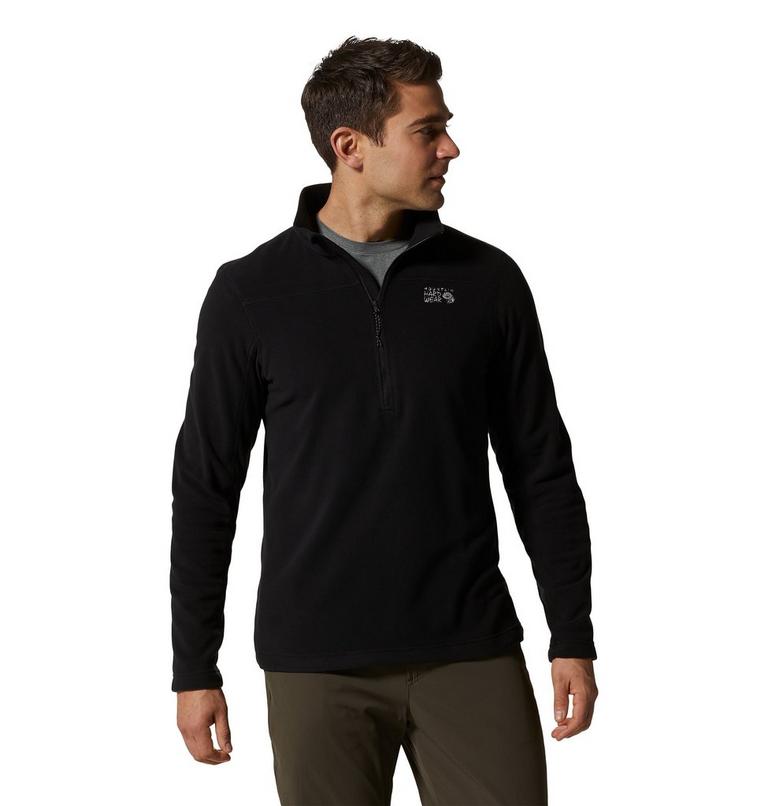 Men's Microchill 2.0 1/2 Zip, Color: Black, image 5