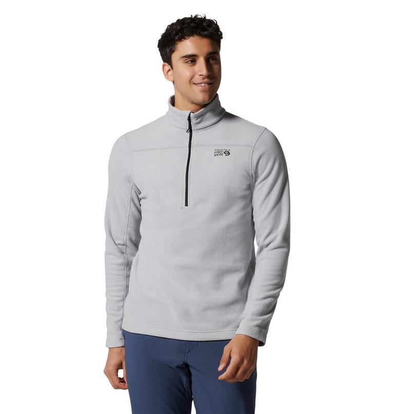 Microchill 2.0 Zip T | 097 | M, Color: Glacial Heather, image 1