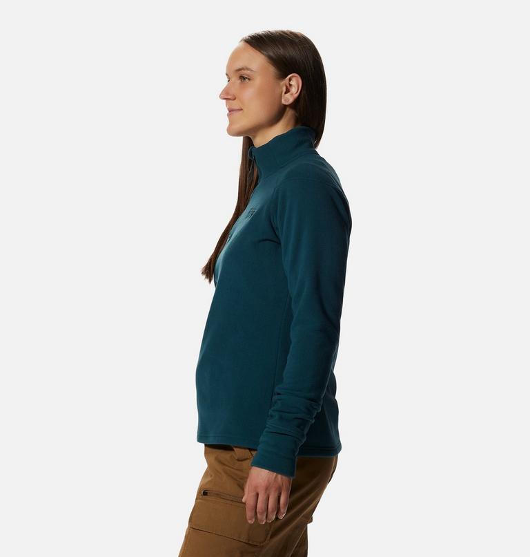 Chandail à fermeture éclair Microchill 2.0 Femme, Color: Dark Marsh, image 3