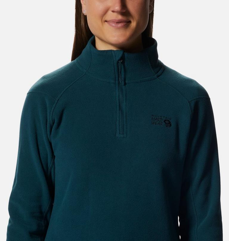 Chandail à fermeture éclair Microchill 2.0 Femme, Color: Dark Marsh, image 4