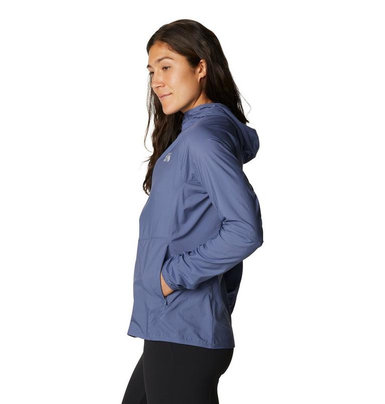 Chandail à capuchon Kor Preshell Femme, Color: Northern Blue, image 3