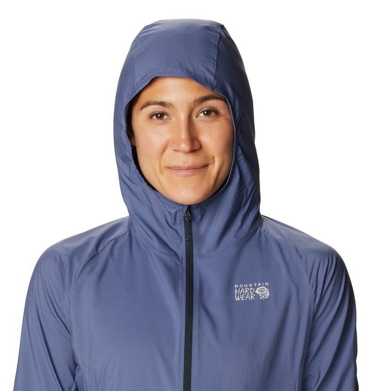 Chandail à capuchon Kor Preshell Femme, Color: Northern Blue, image 4