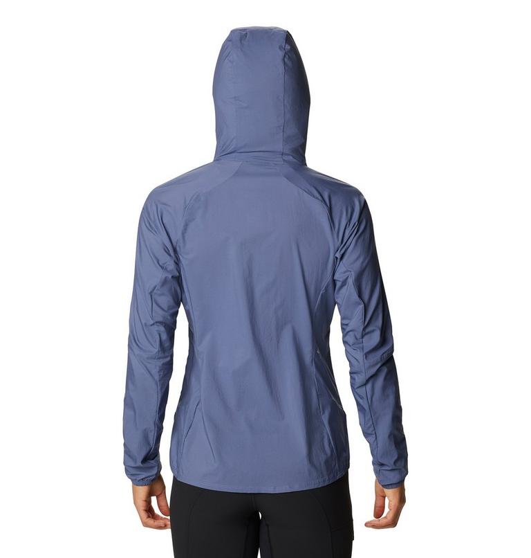 Chandail à capuchon Kor Preshell Femme, Color: Northern Blue, image 2