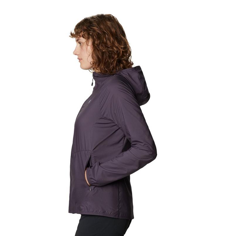 Women's Kor Preshell Hoody, Color: Blurple, image 3