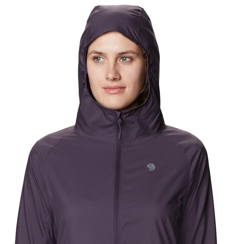 Women's Kor Preshell Hoody, Color: Blurple, image 4