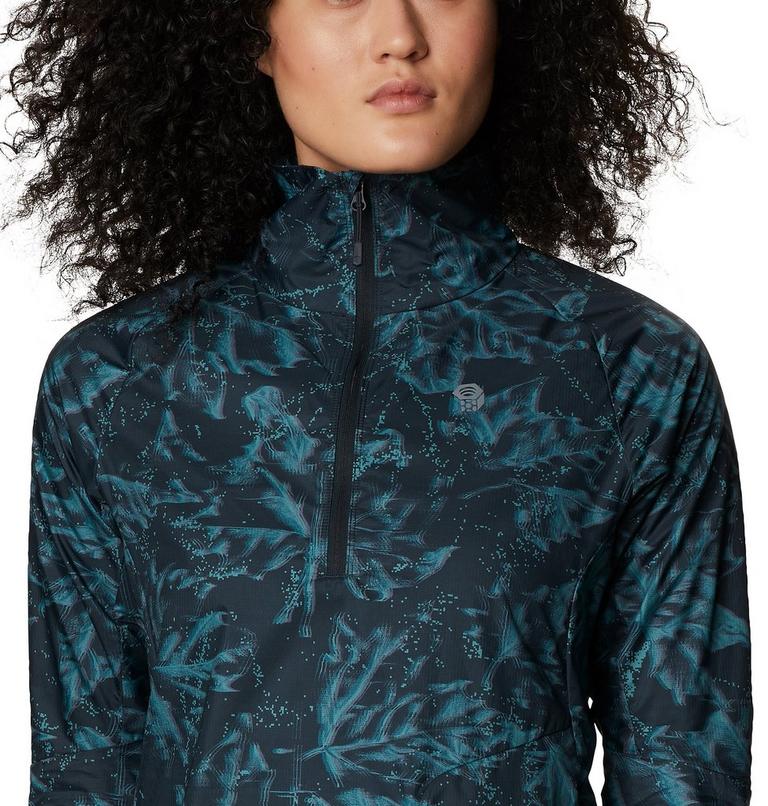 Chandail Kor Preshell Femme, Color: Dark Storm Glitch Print, image 4