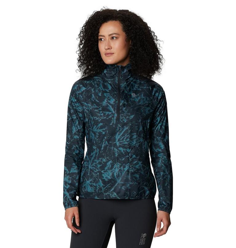 Chandail Kor Preshell Femme, Color: Dark Storm Glitch Print, image 1