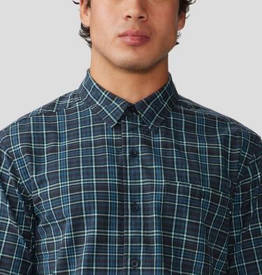 Men's Big Cottonwood Short Sleeve Shirt, Color: Dark Storm, image 8