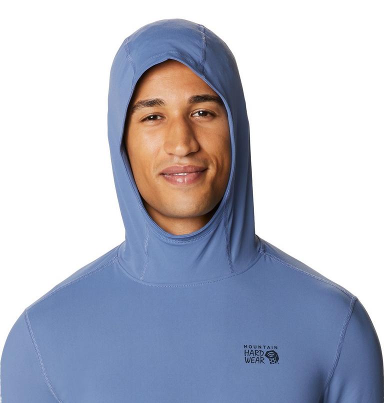 Chandail manches longues à capuchon Crater Lake Homme, Color: Northern Blue, image 4