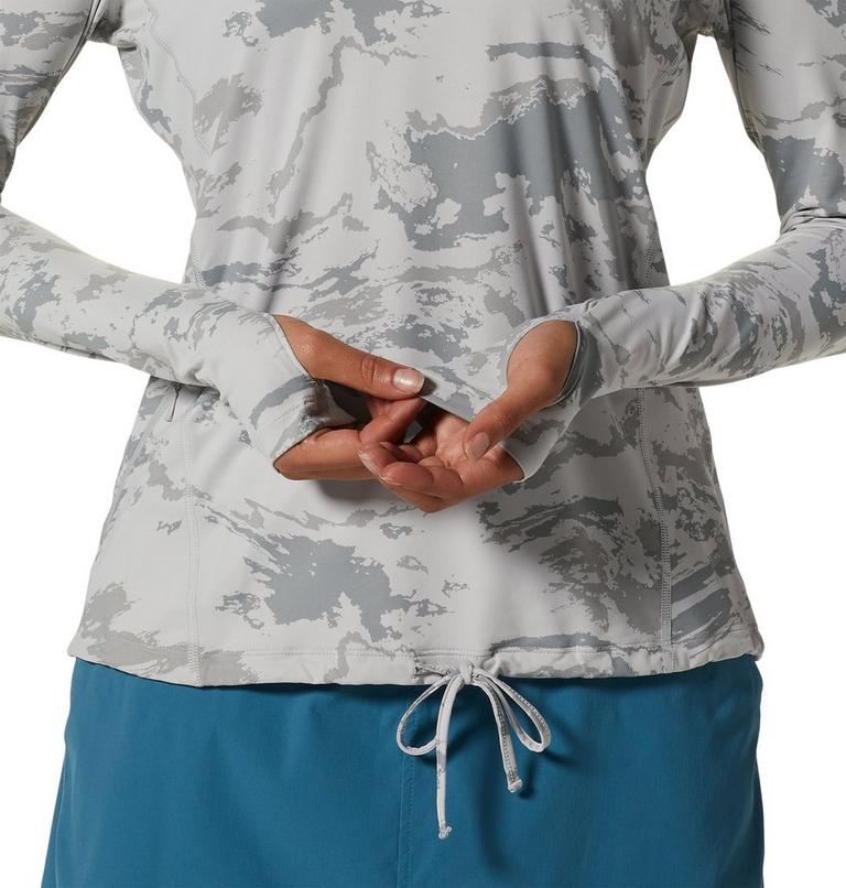 Crater Lake LS Hoody | 064 | S, Color: Grey Ice Crag Camo, image 5