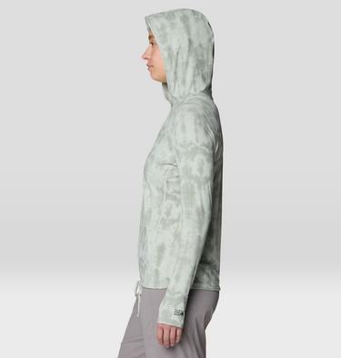 Women's Crater Lake Long Sleeve Hoody, Color: Gamma Grey Shadowdye XS Print, image 8
