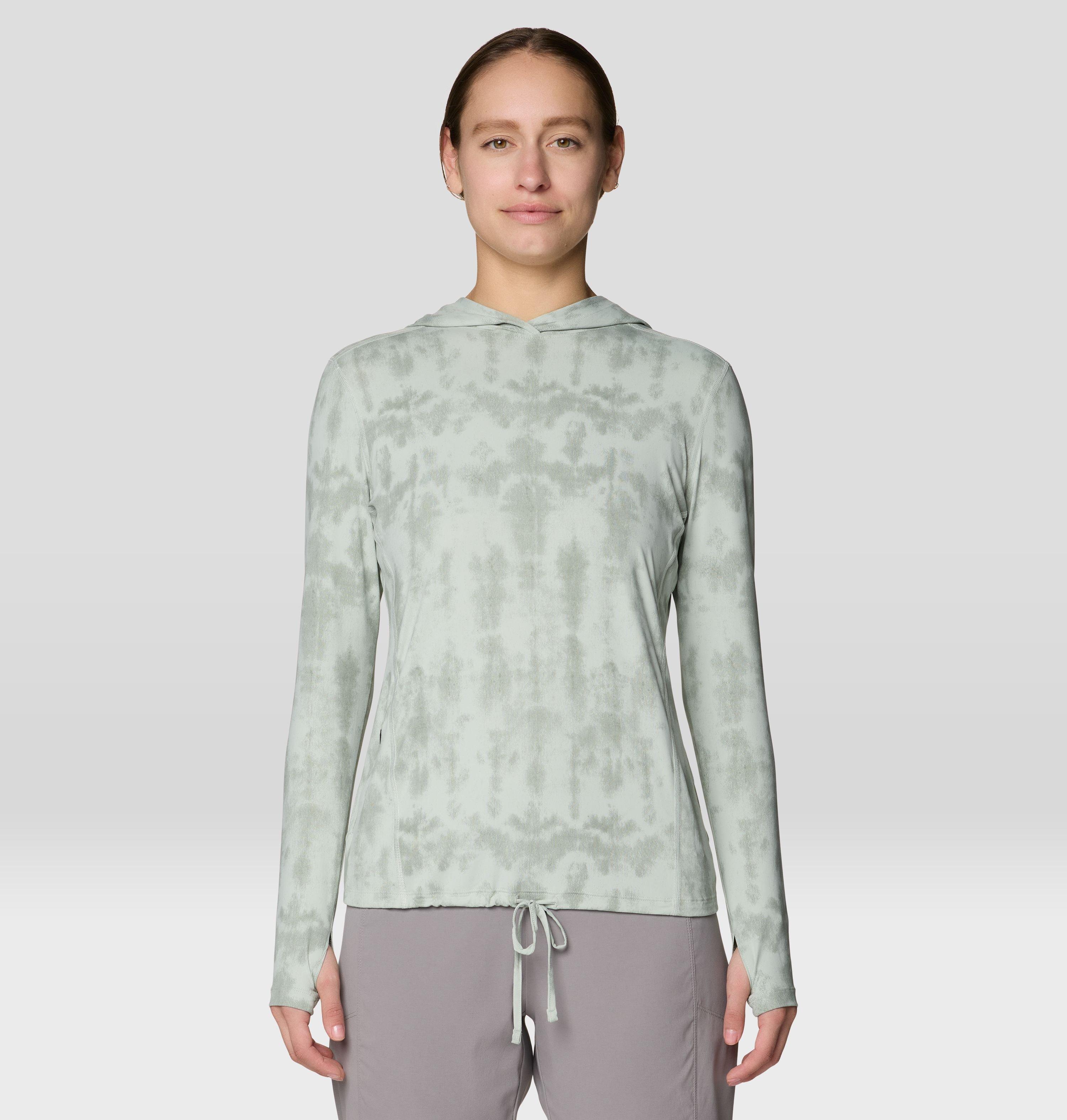 Mountain Hardwear Women's Crater Lake Long Sleeve Hoody - XS - Grey