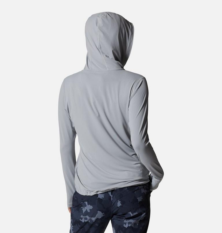 Chandail &agrave; capuchon manches longues Crater Lake, Color: Glacial, image 2