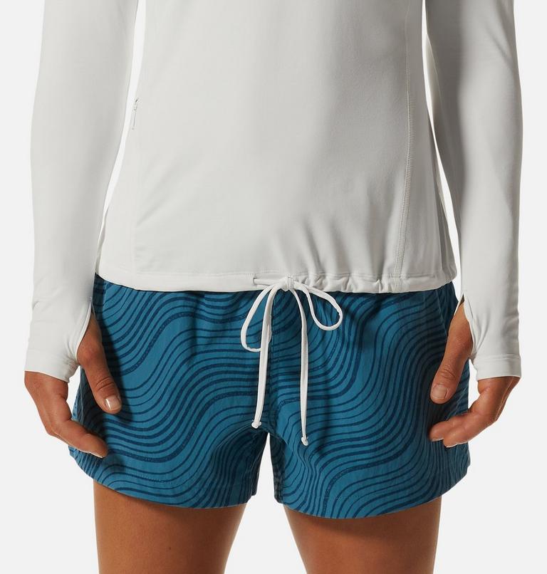 Women's Crater Lake Long Sleeve Hoody, Color: Fogbank, image 7