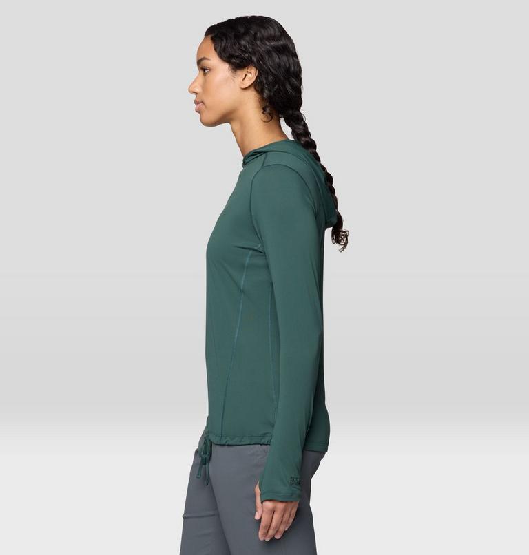 Women's Crater Lake Long Sleeve Hoody, Color: Verve, image 4