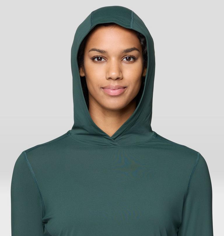 Women's Crater Lake Long Sleeve Hoody, Color: Verve, image 5