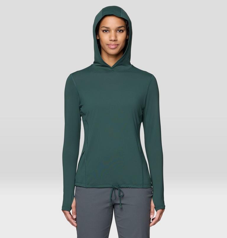 Women's Crater Lake Long Sleeve Hoody, Color: Verve, image 1