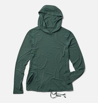 Women's Crater Lake Long Sleeve Hoody, Color: Verve, image 6