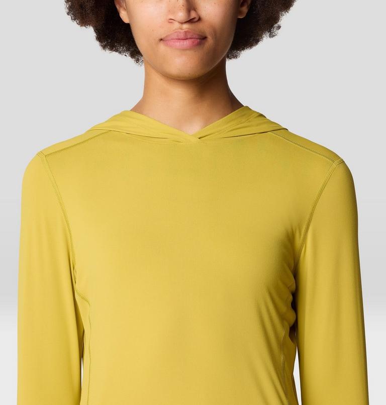 Chandail &agrave; capuchon manches longues Crater Lake, Color: Bright Olive, image 5