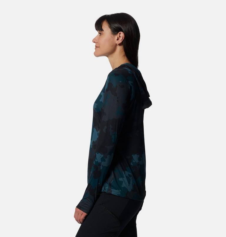 Chandail &agrave; capuchon manches longues Crater Lake, Color: Dark Marsh Pines Camo, image 3