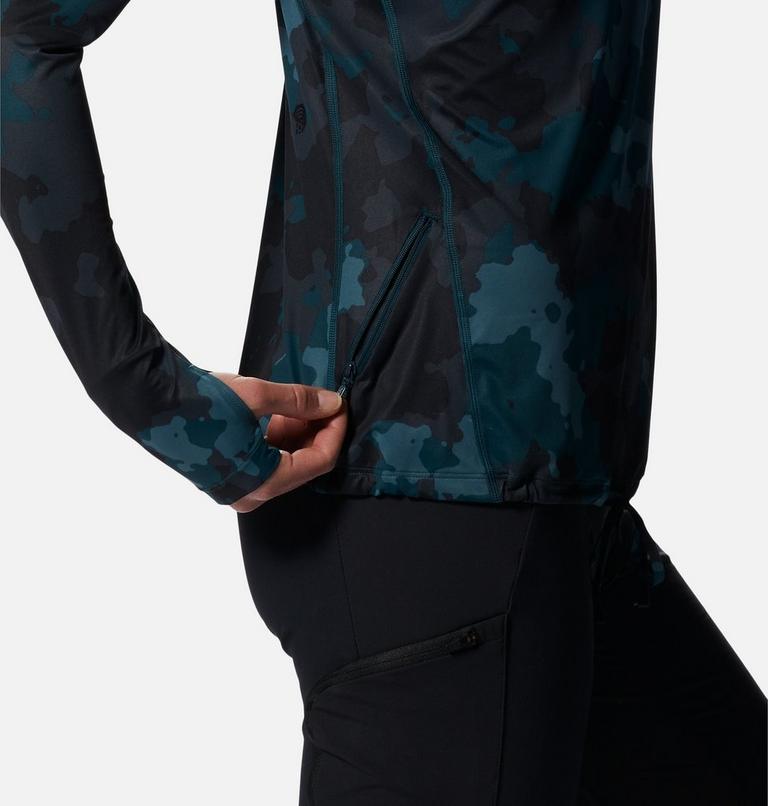 Chandail &agrave; capuchon manches longues Crater Lake, Color: Dark Marsh Pines Camo, image 6