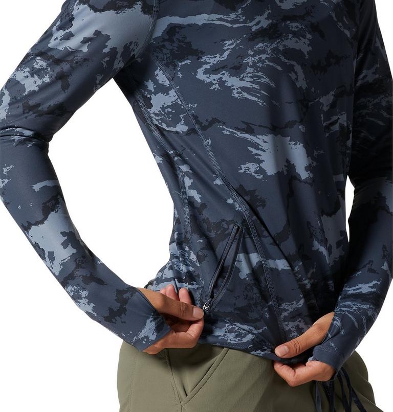 Crater Lake LS Hoody | 417 | XS, Color: Blue Slate Crag Camo, image 6