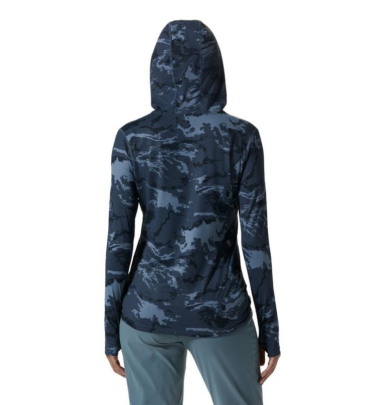 Crater Lake LS Hoody | 417 | XS, Color: Blue Slate Crag Camo, image 2