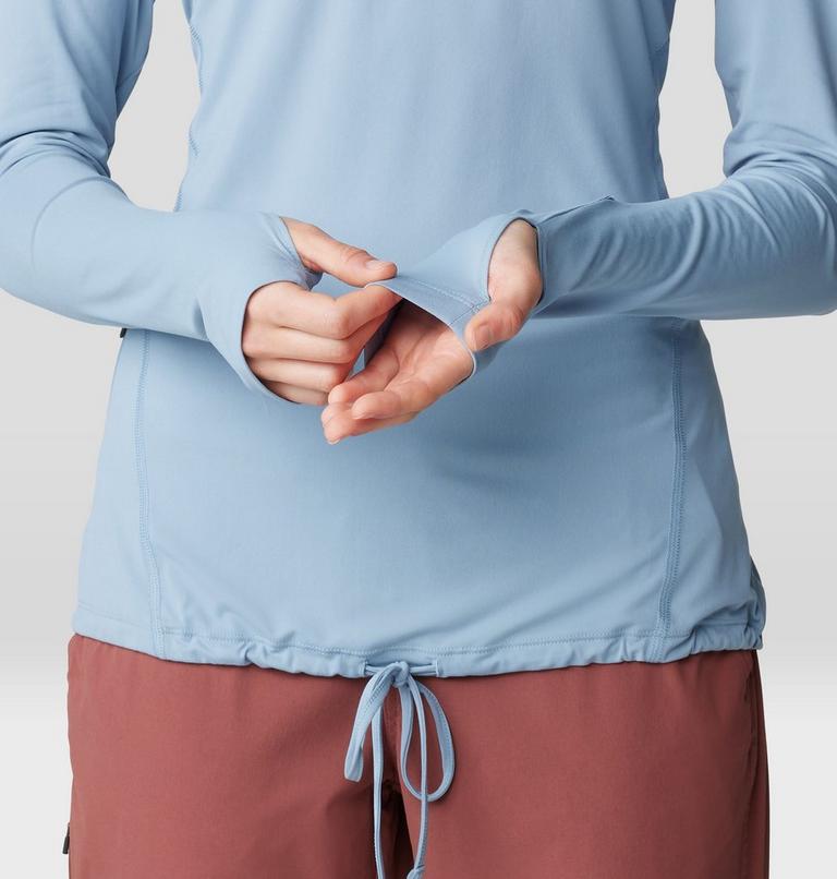 Women's Crater Lake Long Sleeve Hoody, Color: Element, image 5
