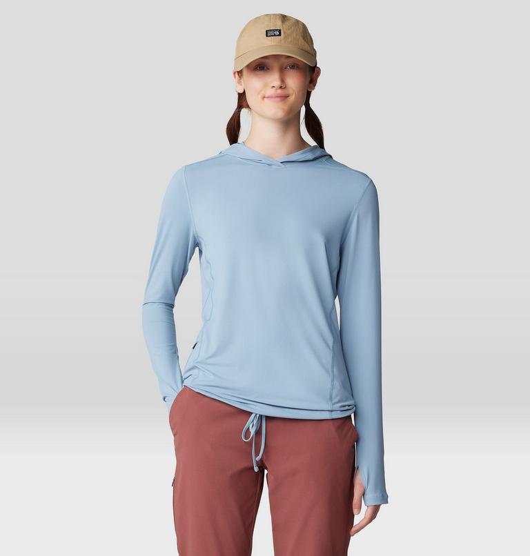 Women's Crater Lake Long Sleeve Hoody, Color: Element, image 7