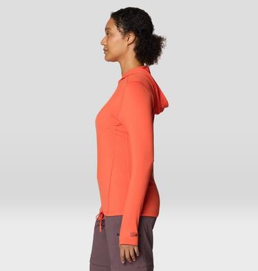 Women's Crater Lake Long Sleeve Hoody, Color: Aspect, image 24