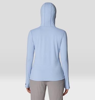Women's Crater Lake Long Sleeve Hoody, Color: Beach Breeze, image 27