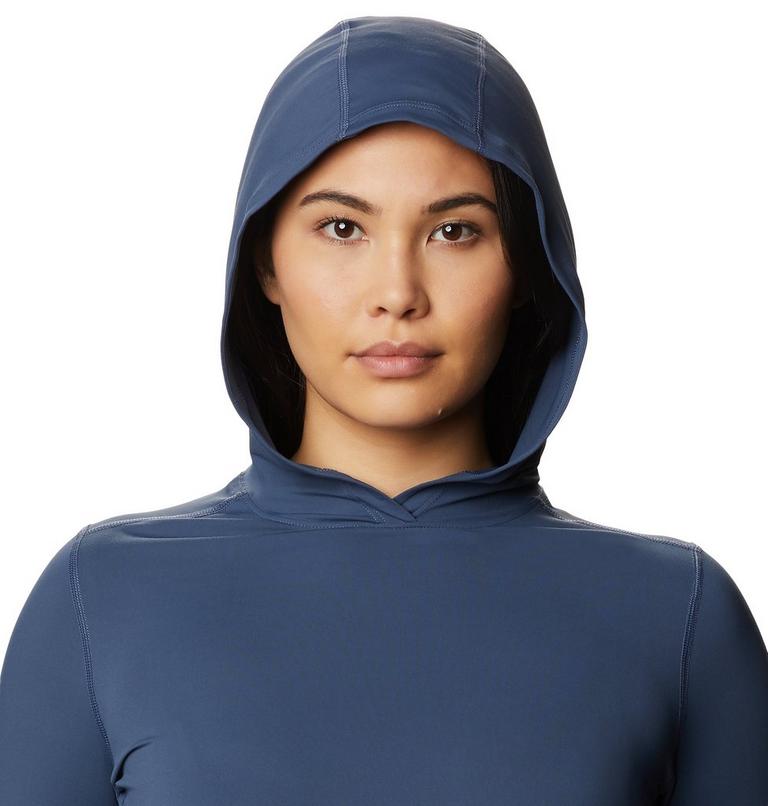 Chandail &agrave; capuchon manches longues Crater Lake, Color: Zinc, image 4