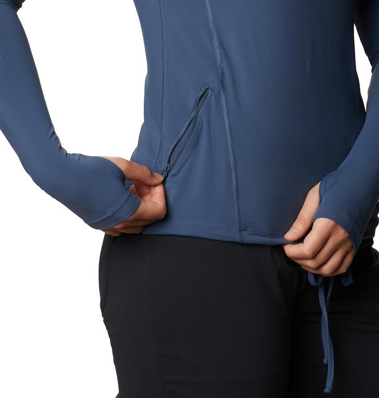 Chandail &agrave; capuchon manches longues Crater Lake, Color: Zinc, image 5